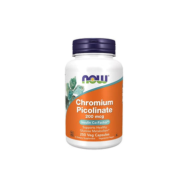 Chromium Picolinate 200 mcg 250 Veg Capsules - front